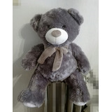 Oso Gris De Peluche Grande