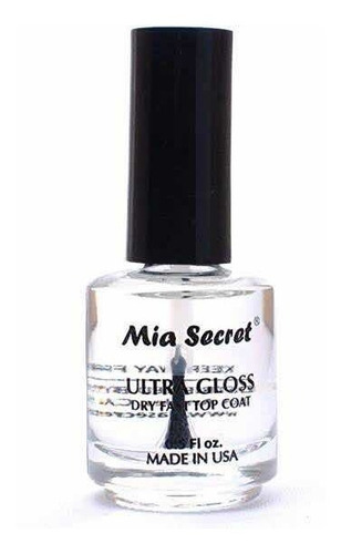 Top Coat Ultra Gloss Brillo Transparente 1/2oz Mia Secret