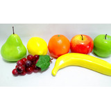 Fruta Artificial Decorativa Tamaño Real Precio X 10 Unid 