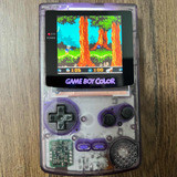 Nintendo Game Boy Color - Gbc Com Tela Ips + Everdrive