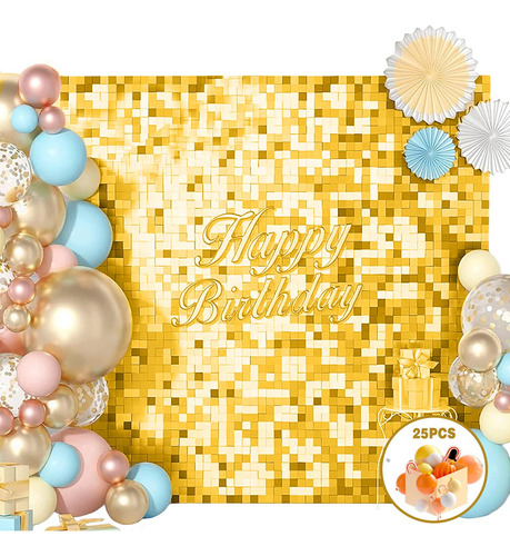 Paneles Decorativos 4d Shimmer Wall 30x30cm Caja Con 30 Pzs 