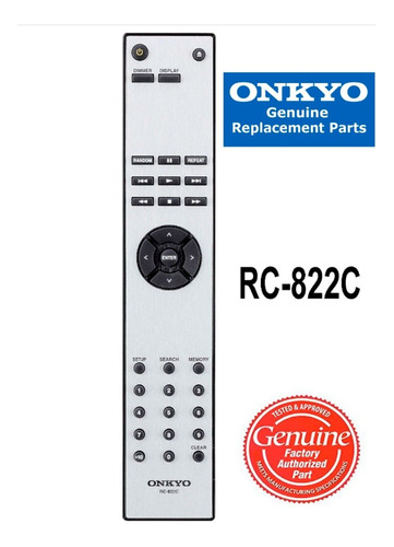 Control Remoto Onkyo Modelo Rc-822c Para Onkyo  C 7030