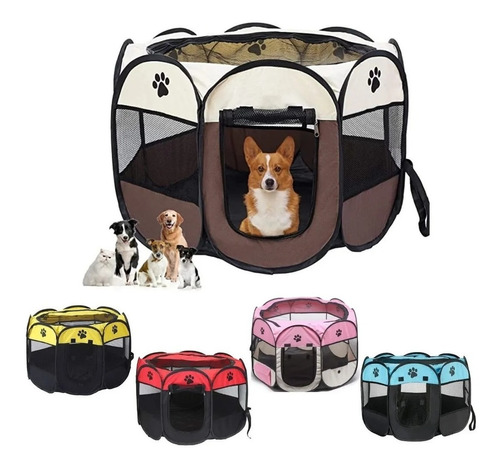 Corral/tienda Plegable Para Mascotas