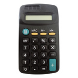 Calculadora Pequena De Bolso Portátil Preto 8 Dígitos