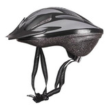 Capacete Bike Poker Out Mold Windstorm Com Led Cor Preto Tamanho M (55 - 58 Cm)