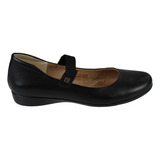 Zapato Dama Vicenza 1455 Escolar Flats Balerina Piel Moda Lc