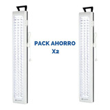 Lampara Barra Emergencia De Luz Recargable Pack2 Env Gratris