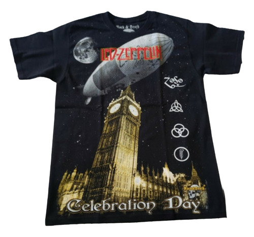 Playera De Rock Led Zeppelin