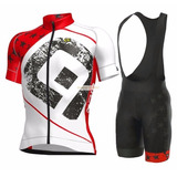 Uniforme Ciclismo Ale Star Jersey + Short Bib, Bici Ruta Mtb