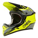 Casco Para Downhill Oneal Backflip Strike Neon Rider One