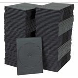 Caja Para Dvd Doble Slim Negro Paquete Con 50 Piezas