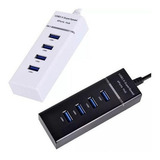 Hub Usb 3.0 4 Puertos De Alta Velocidad Indicador Led Azul