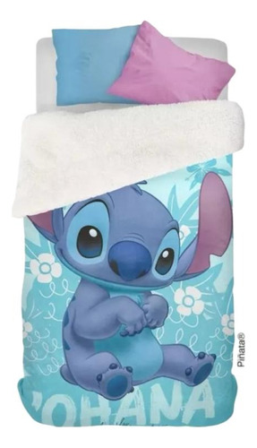 Frazada Corderito Infantil Piñata Stitch Stich