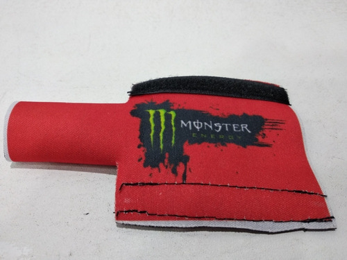 Cubre Palanca De Cambios Neoprene Moto Monster Rojo Premium