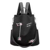 Mochila De Viaje Informal Impermeable Antirrobo Para Mujer