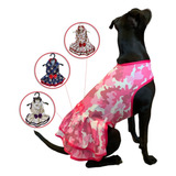 Roupa Roupinha Para Cachorro Vestido Pet Barato Gato Calor