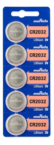 Pack Baterias Pila Litio Murata Cr2032 3v 20x3.2mm