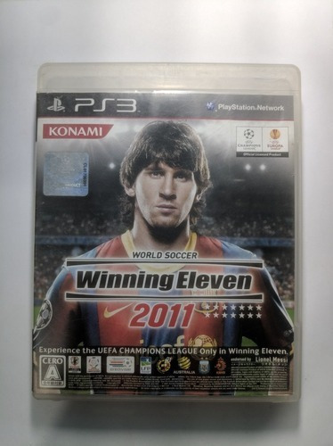 Winning Eleven 2011 Ps3 Original Usado