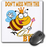 Mouse Pad Dibujo Abeja Reina Frase 8 X 8 Pulgadas