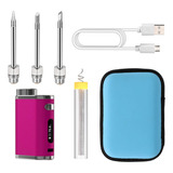 Kit Soldador Inalámbrico Usb Recargable 1w-75w Mini U