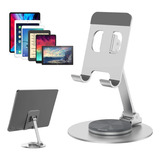 Soporte Para Tablet iPad Y Escritorio Metal Plegable