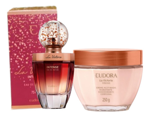 Eudora Kit La Victorie Intense:parfum+cremeacetinado(2itens)