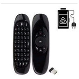 Controle Sem Fio Mini Teclado Air Mouse  Android Para Tvs