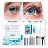 Kit De Estiramiento Y Tinte De Pestañas Black Eyelash Liftin