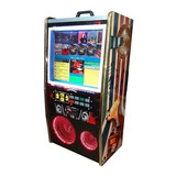 Maquina De Musica Jukebox Karaoke 7x1 Mini Oke 15 Polegadas