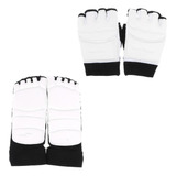 1 Par Protectores De Pies 1 Par Guantes Medio Dedo Taekwondo