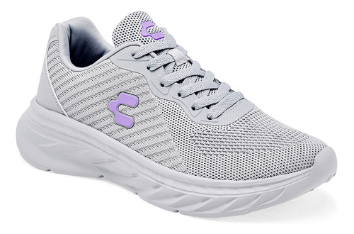 Tenis Mujer Charly Gris 124-454