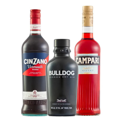Combo Negroni Cinzano, Bulldog, Campari | MercadoLibre