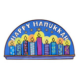 Mad Mags Happy Hanukkah Candle Menorah - Accesorio Magnético
