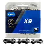Cadena Kmc X9.93 De 9 Velocidades 116 Eslabones 