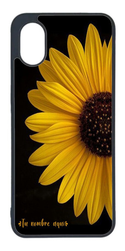 Funda Girasol 05 Personalizado Nombre