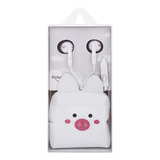 Qearfun Porket Auriculares Niños, Kawakii Con Cable Y Regalo