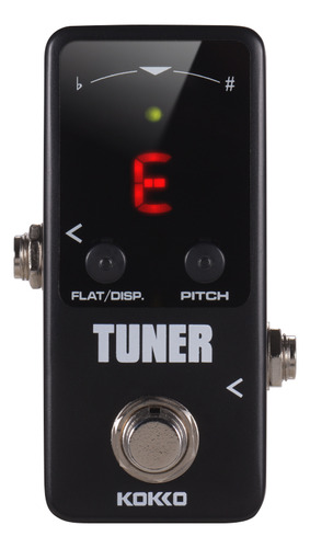 Effect Pedal Led Guitarra Pedal Tuner Ftn2 Chromatic Mini