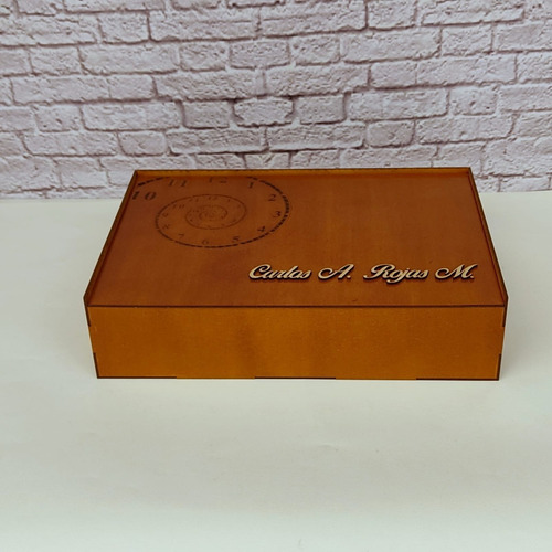 Caja Organizadora Relojes 20 Compartimientos Personalizada