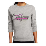 Sudaderas Sweater Avril Lavinge Logo Corazon Retro Unisex