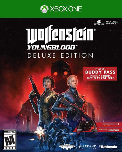 Juego Xbox One Wolfenstein Youngblood Edición Deluxe Nuevo