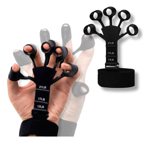 Exercitador De Dedos Flexor Extensor Fortalecedor Hand Grip