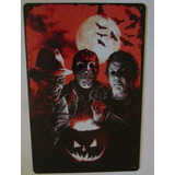 Poster Anuncio Cartel Placa Terror Halloween Decoracion Casa