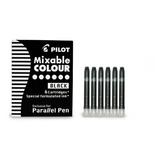 Cartuchos De Tinta Negra Para Parallel Pen Pilot 6 Piezas
