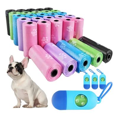 Tigmanerung 900pz Bolsas Sanitarias (60 Rollos) \u002F Recoger Heces Popo Perro higiénicas desechables portátiles para gatos y perros bolsas Con 3pz Dispensador Recargable | MercadoLibre