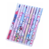 Set Lapices Kawaii Fineliner 10 Colores Hello Kitty