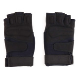 Guantes De Medio Dedo Sin Dedos Duraderos Armycrew - Negro -