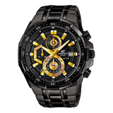 Relógio Masculino Pulso Casio Edifice Efr-539bk-1av Preto