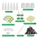 Kit De Herramientas Seed Hydroponic 163 Piezas Para Hidropon