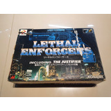 Lethal Enforces Mega Cd Na Caixa Completa Mega Drive Raro