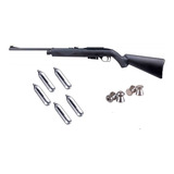 Paquete Rifle De Co2 4.5mm .177 Crosman (1077) +co2+diabolos